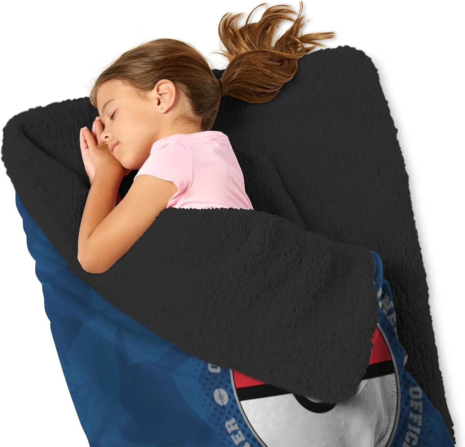 Silk Touch Throw Blanket Sherpa Slumber Bag, 27 x 56 Inches