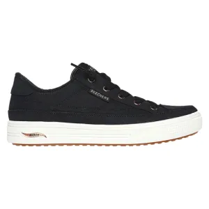 Skecher Ladies Arch Fit Canvas Trainers - 177190 - Black