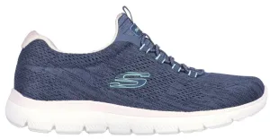 Skechers Ladies Navy Summits  Trainer 150113