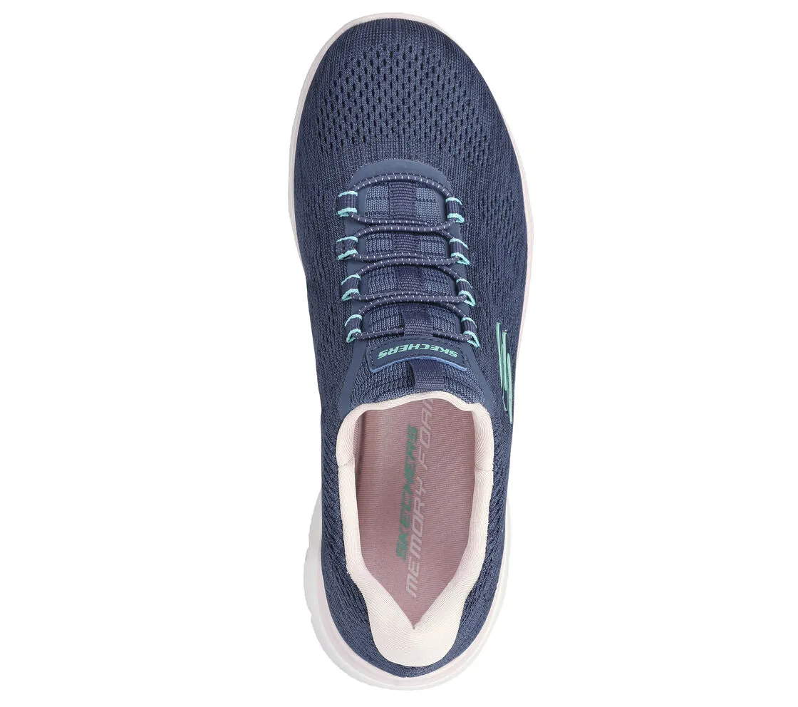 Skechers Ladies Navy Summits  Trainer 150113