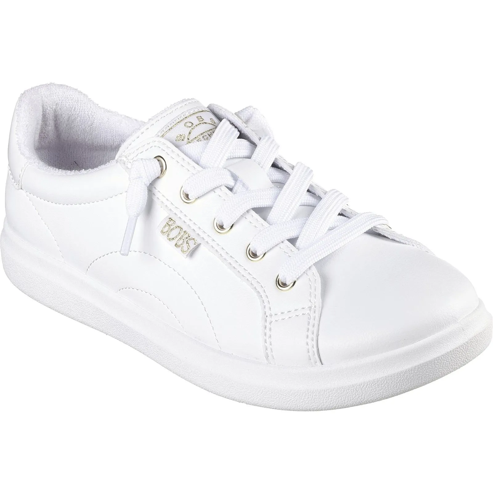 Skechers Women's BOBS D'Vine Instant Delight Trainer in White