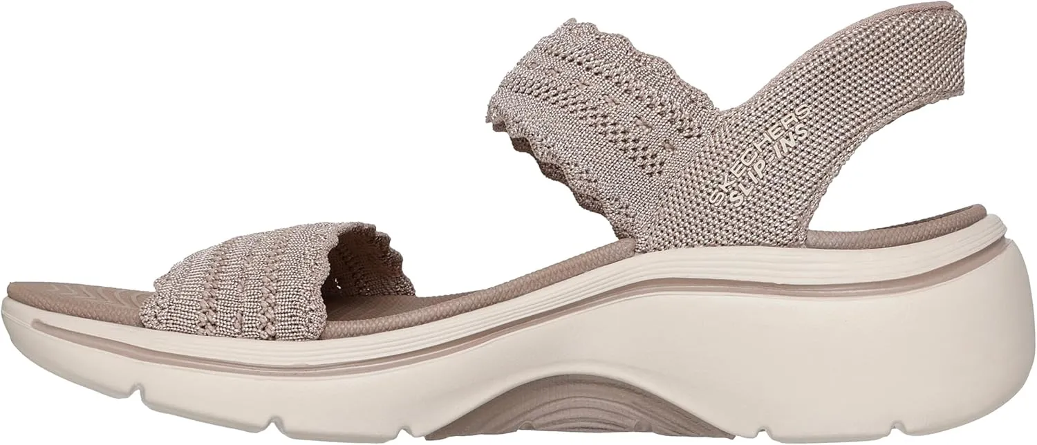 Skechers Women's Go Walk Arch Fit 2.0 Hands Free Slip-ins Sandal-Sasha Fisherman