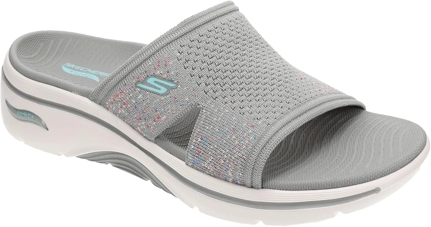 Skechers Women's GO Walk Arch Fit 2.0 Taylor Grey Multi/Medium / 10