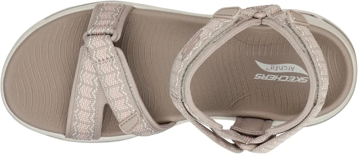 Skechers Women's Go Walk Arch Fit-Affinity Sandal