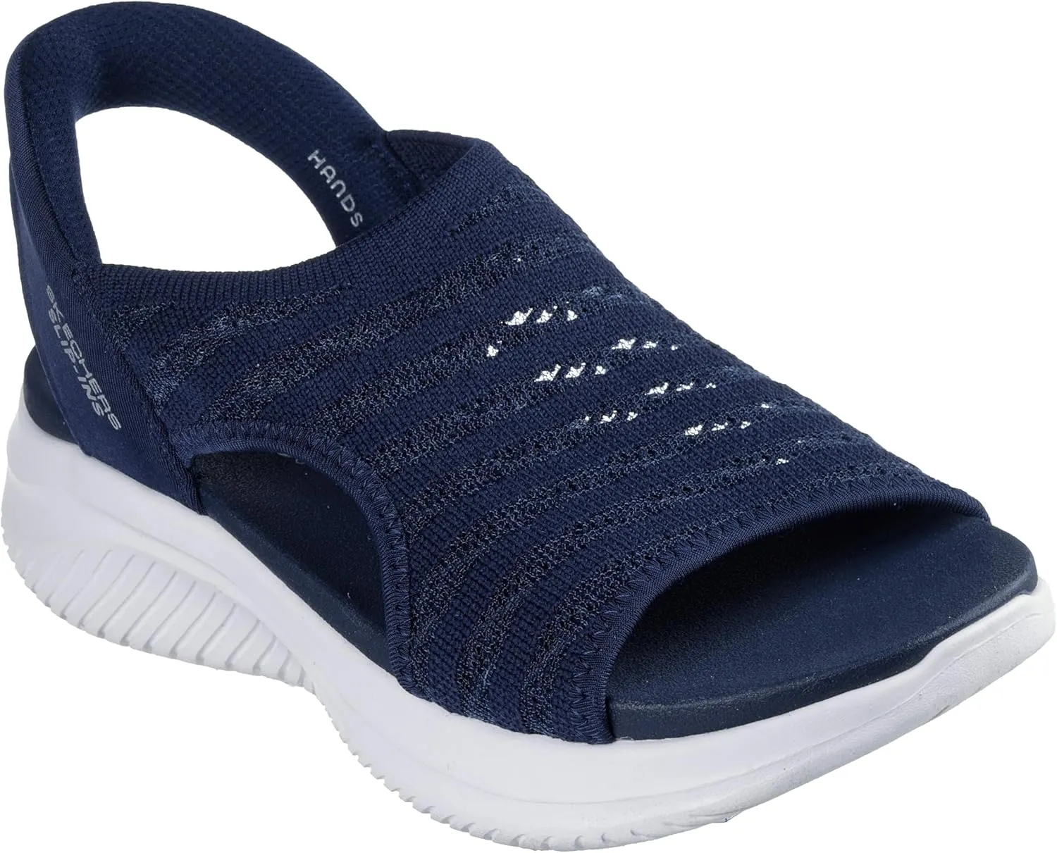 Skechers Women's Ultra Flex 3.0-Sun Warmth Hands Free Slip-ins Sandal
