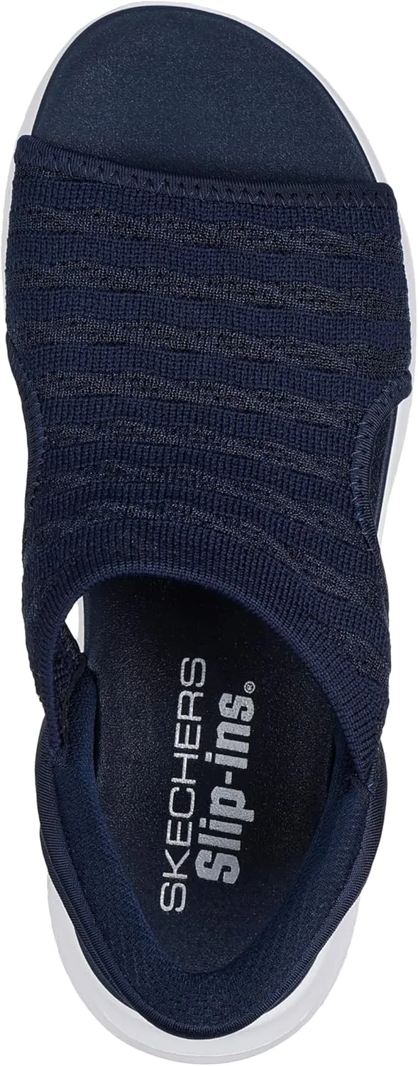 Skechers Women's Ultra Flex 3.0-Sun Warmth Hands Free Slip-ins Sandal