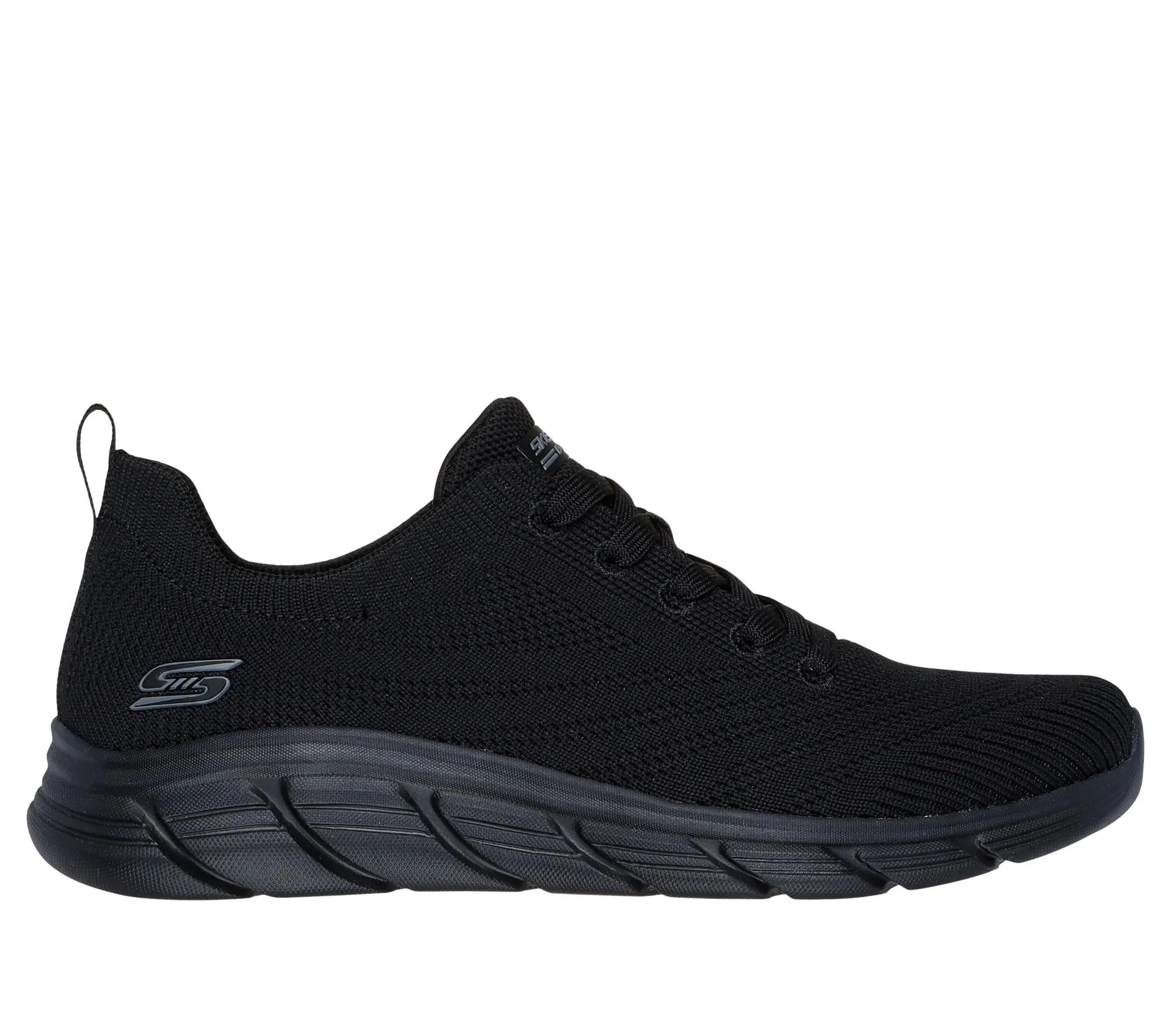 Skechers Women's Vegan Bobs B Flex Lo Graceful Stride Memory Foam Trainers 117591/BBK