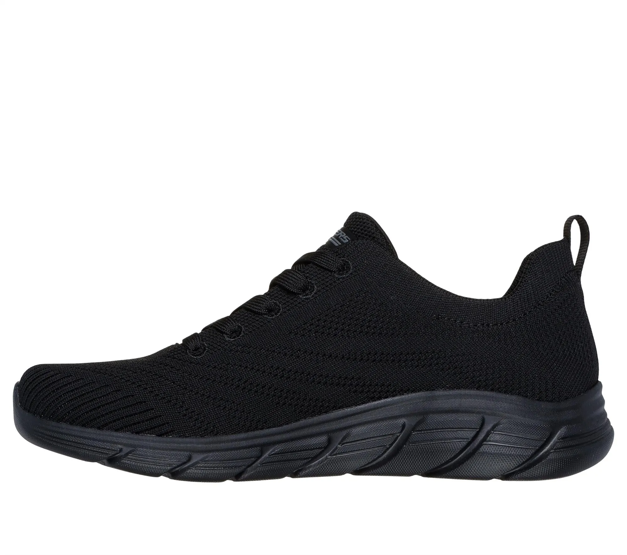 Skechers Women's Vegan Bobs B Flex Lo Graceful Stride Memory Foam Trainers 117591/BBK