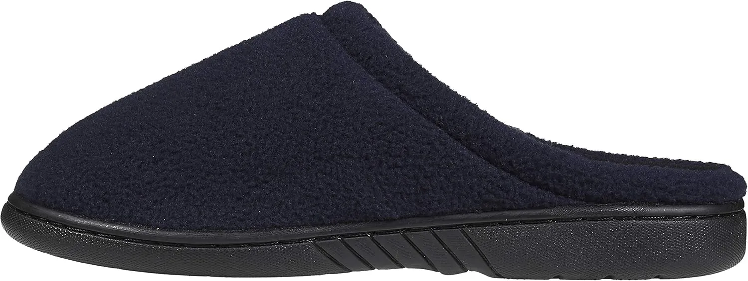 Skysole Boys Fleece Clog Slipper with Rugged Outsole