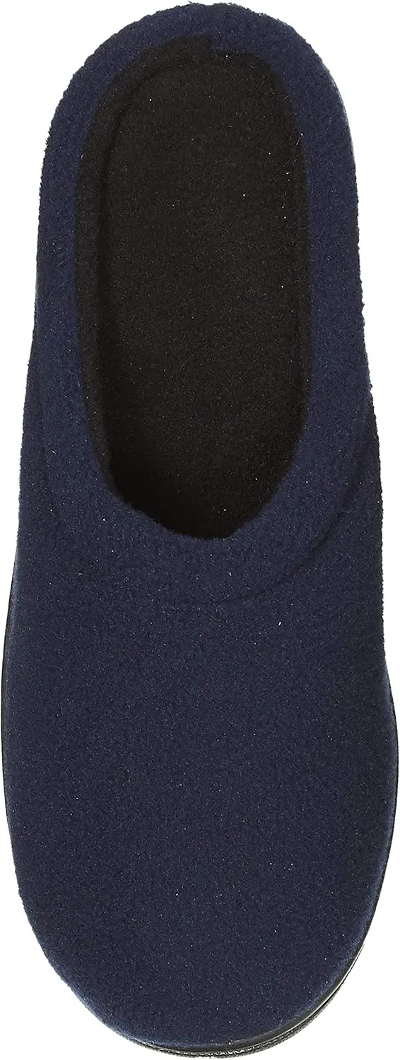 Skysole Boys Fleece Clog Slipper with Rugged Outsole