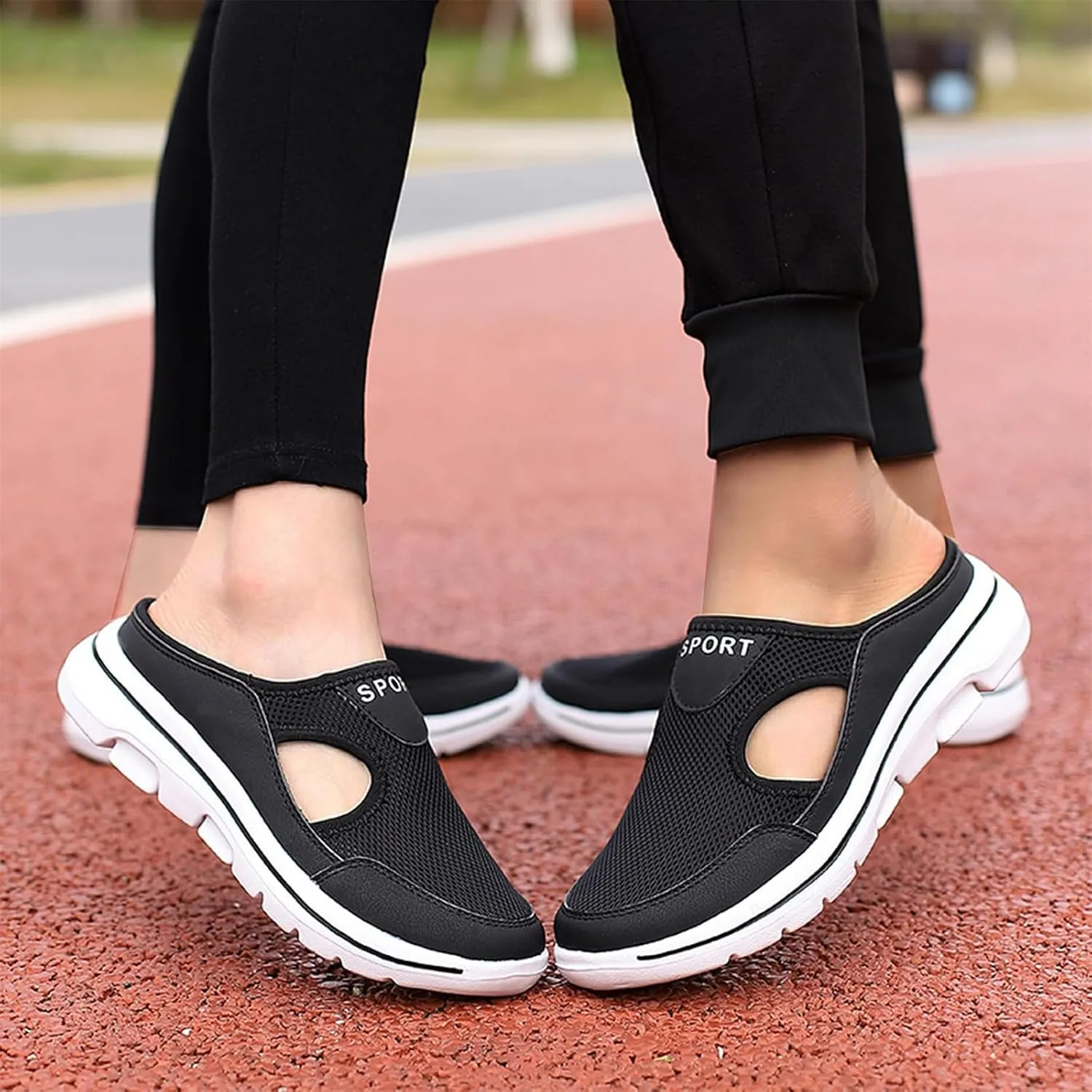Slip On Mules for Women Men Lightweight Breathable Walking Shoes Quick Drying Sandals Summer Beach Shoes Footwear