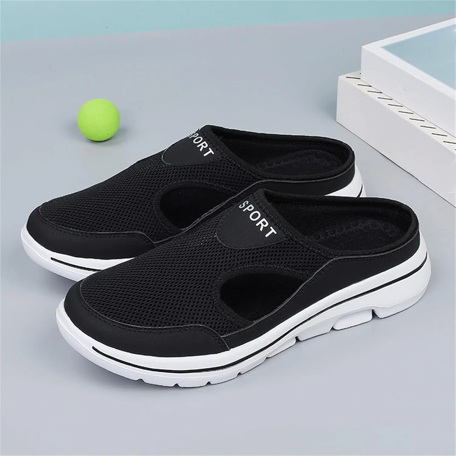 Slip On Mules for Women Men Lightweight Breathable Walking Shoes Quick Drying Sandals Summer Beach Shoes Footwear