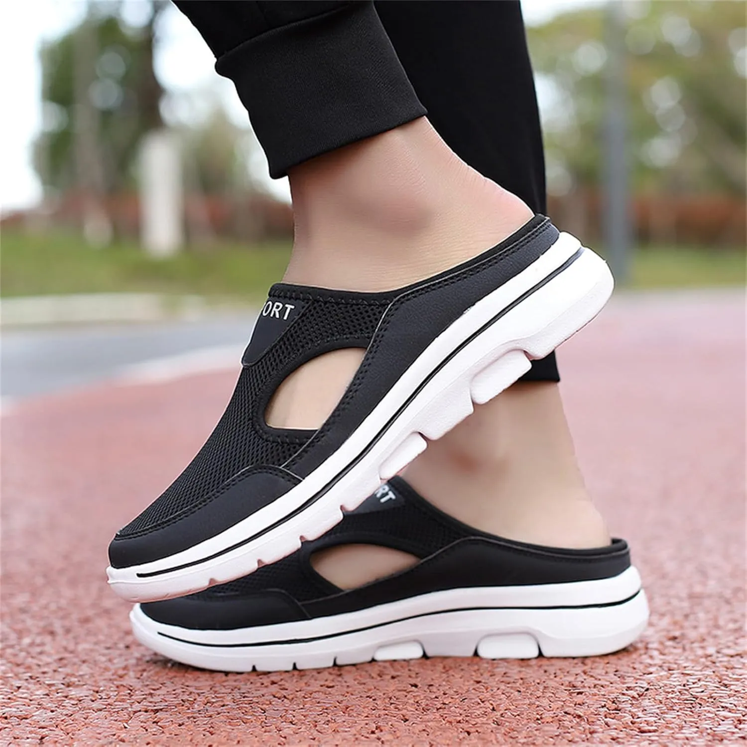 Slip On Mules for Women Men Lightweight Breathable Walking Shoes Quick Drying Sandals Summer Beach Shoes Footwear