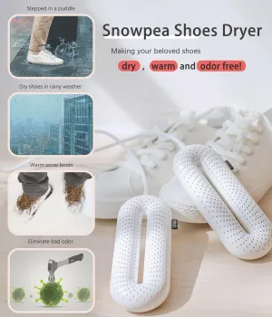 Snowpea Electric Shoe Dryer, Ski Boots Dryer, Shoe & Boot Warmer for Sweaty Sneakers Trainer Shoes with 3/6/9 Hours Timer