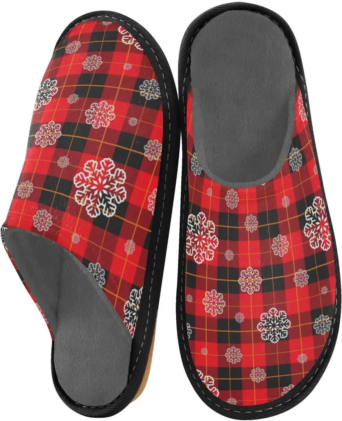Spa Slippers Indoor House Fuzzy Slippers Soft Memory Foam Non-Slip Home Slipper Winter Shoes For Bedroom Hotel Travel 4-11