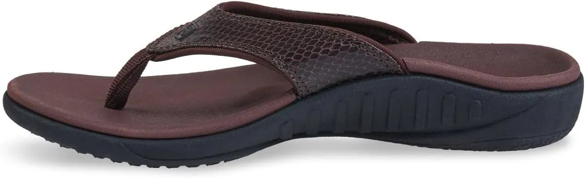 Spenco Women's Yumi 2 Snake Sandal Flip-Flop