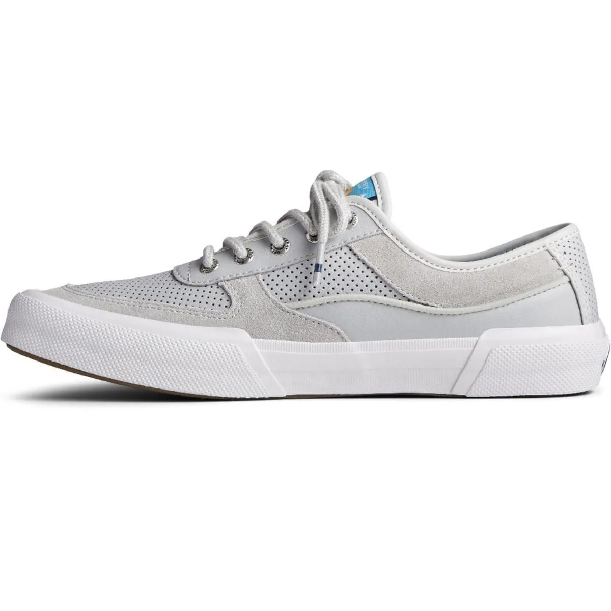 Sperry Soletide Mens Lace Shoes Grey