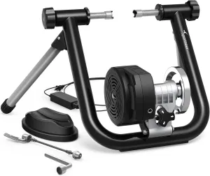 Sportneer Bike Trainer: Smart Stationary Bike Stand with Bluetooth 4.0 & ANT  Connection - Bike Trainer Stand for 26-29" & 700C Wheels - Smart Bike Trainer Stand for Indoor Riding, Foldable Storage