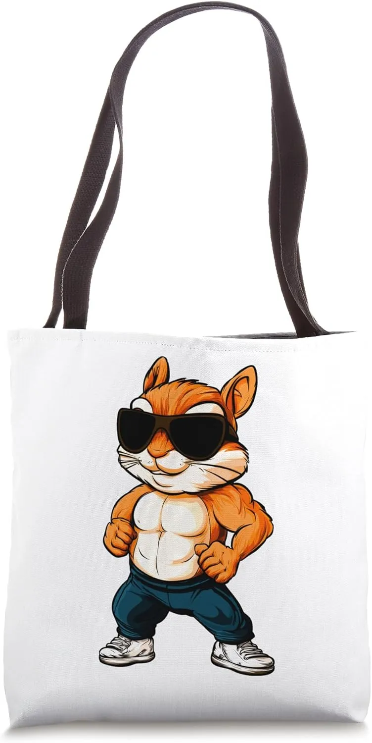 Sports Coach Chipmunk Tote Bag
