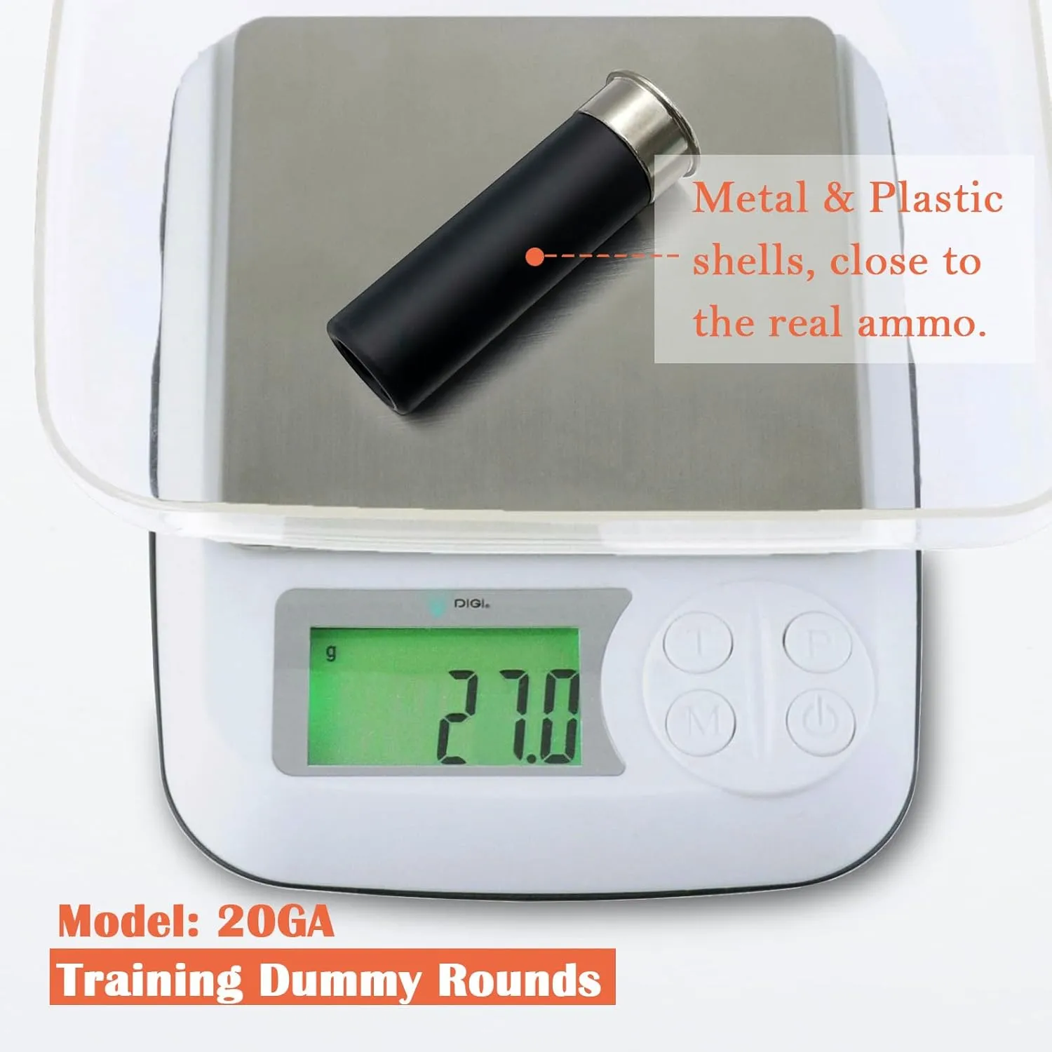 Steel Safety Practice Rounds Action Trainer Dummy Round Dry Fire Training Snap Cap