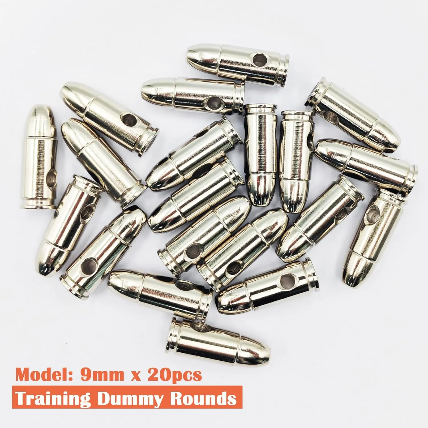 Steel Safety Practice Rounds Action Trainer Dummy Round Dry Fire Training Snap Cap