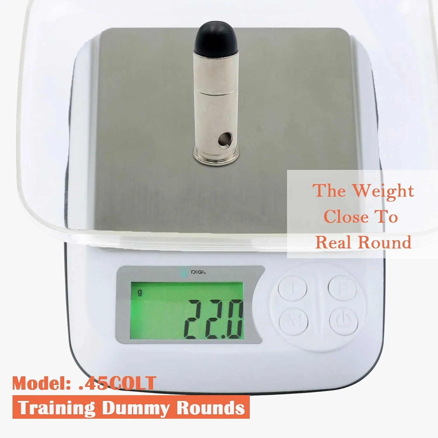 Steel Safety Practice Rounds Action Trainer Dummy Round Dry Fire Training Snap Cap