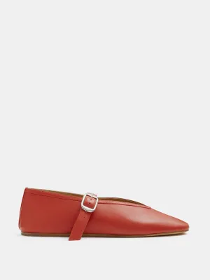 Stella Slipper / Blood Orange Leather