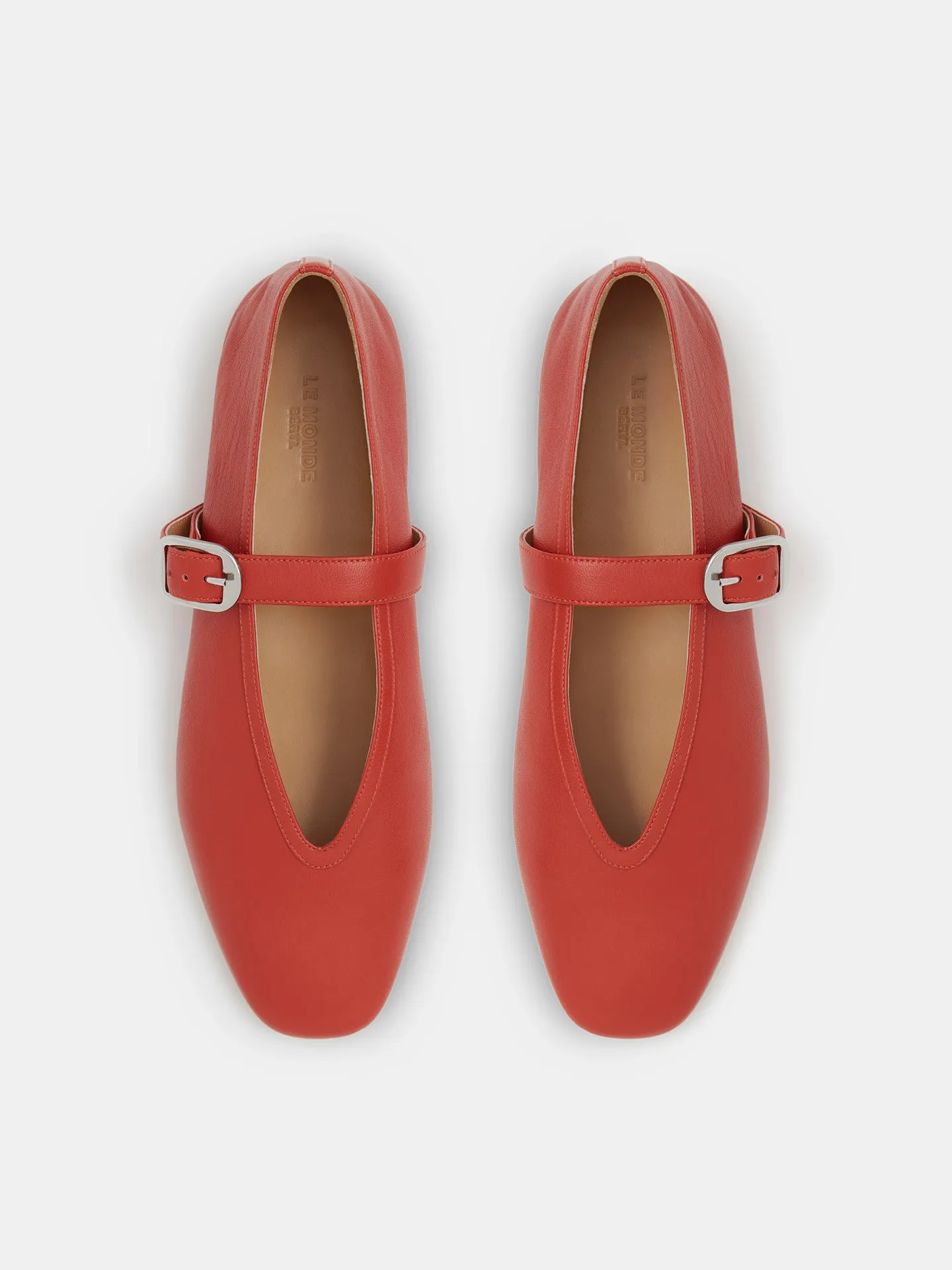 Stella Slipper / Blood Orange Leather