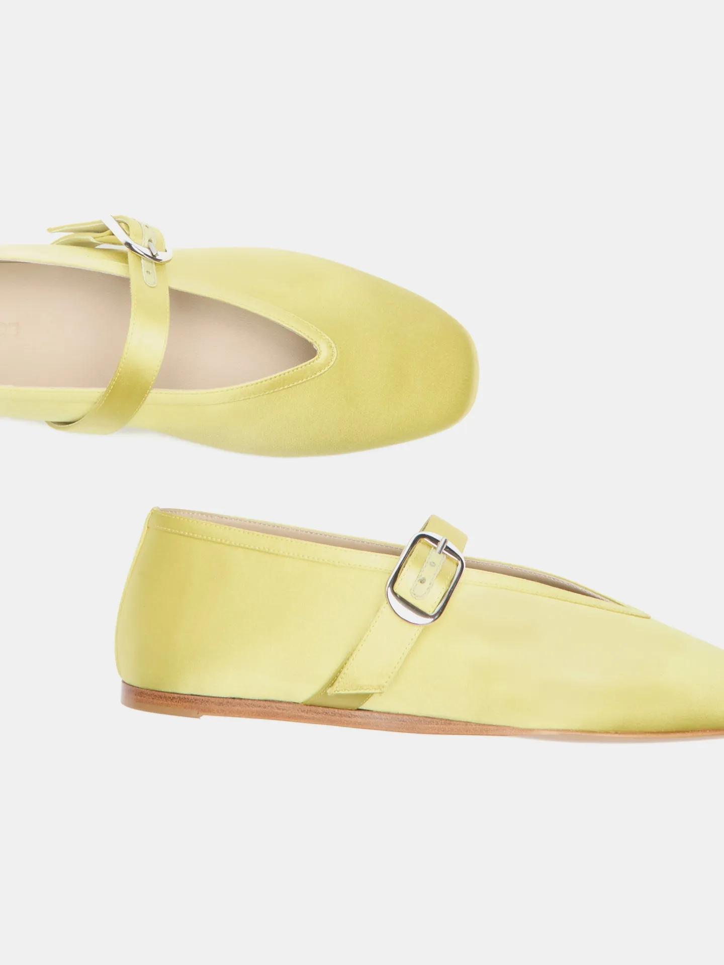 Stella Slipper / Lime Satin