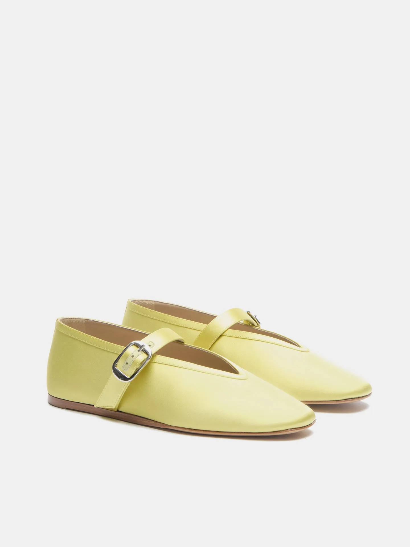 Stella Slipper / Lime Satin