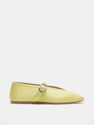 Stella Slipper / Lime Satin