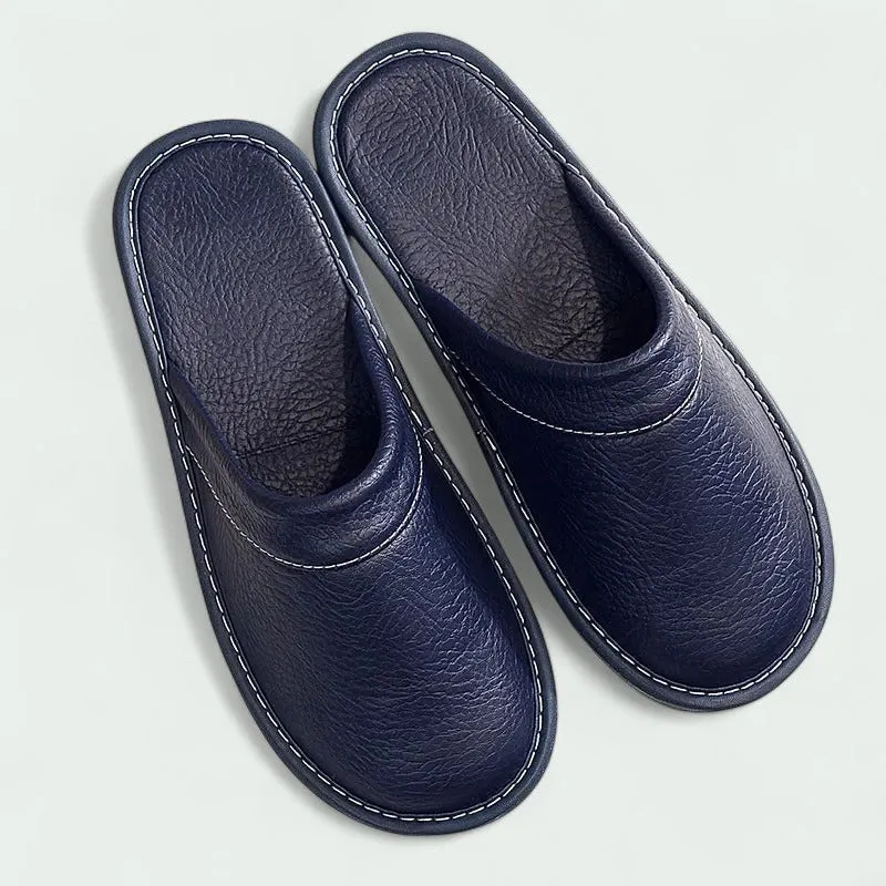 Strazoro | Women's Vegan Leather Slip-On Shoes Cushioned Sole Wide Fit