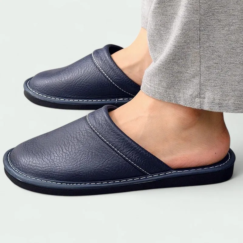 Strazoro | Women's Vegan Leather Slip-On Shoes Cushioned Sole Wide Fit