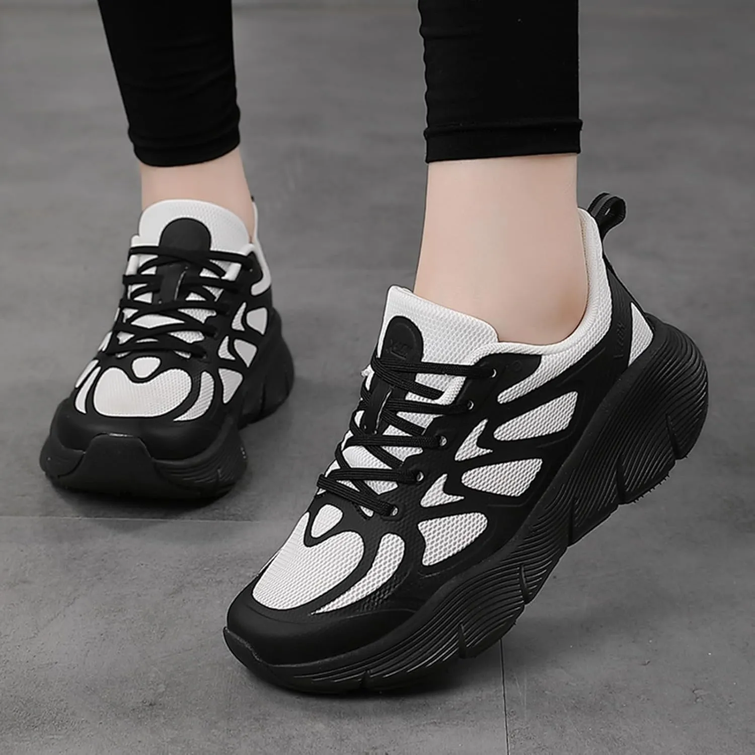 SWDZM Women's Slip on Walking Running Shoes Fashion Sneakers Comfort Non Slip Sport Athletic Trainer Shoes