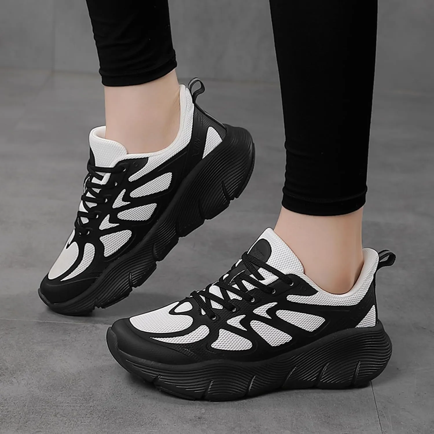 SWDZM Women's Slip on Walking Running Shoes Fashion Sneakers Comfort Non Slip Sport Athletic Trainer Shoes