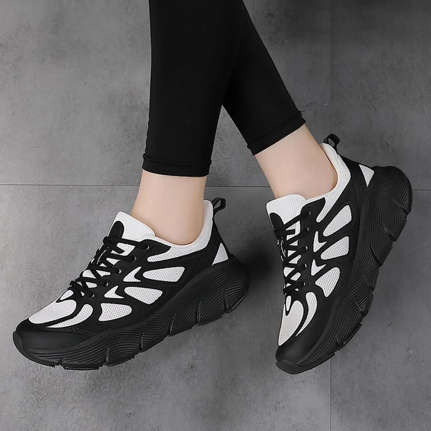 SWDZM Women's Slip on Walking Running Shoes Fashion Sneakers Comfort Non Slip Sport Athletic Trainer Shoes