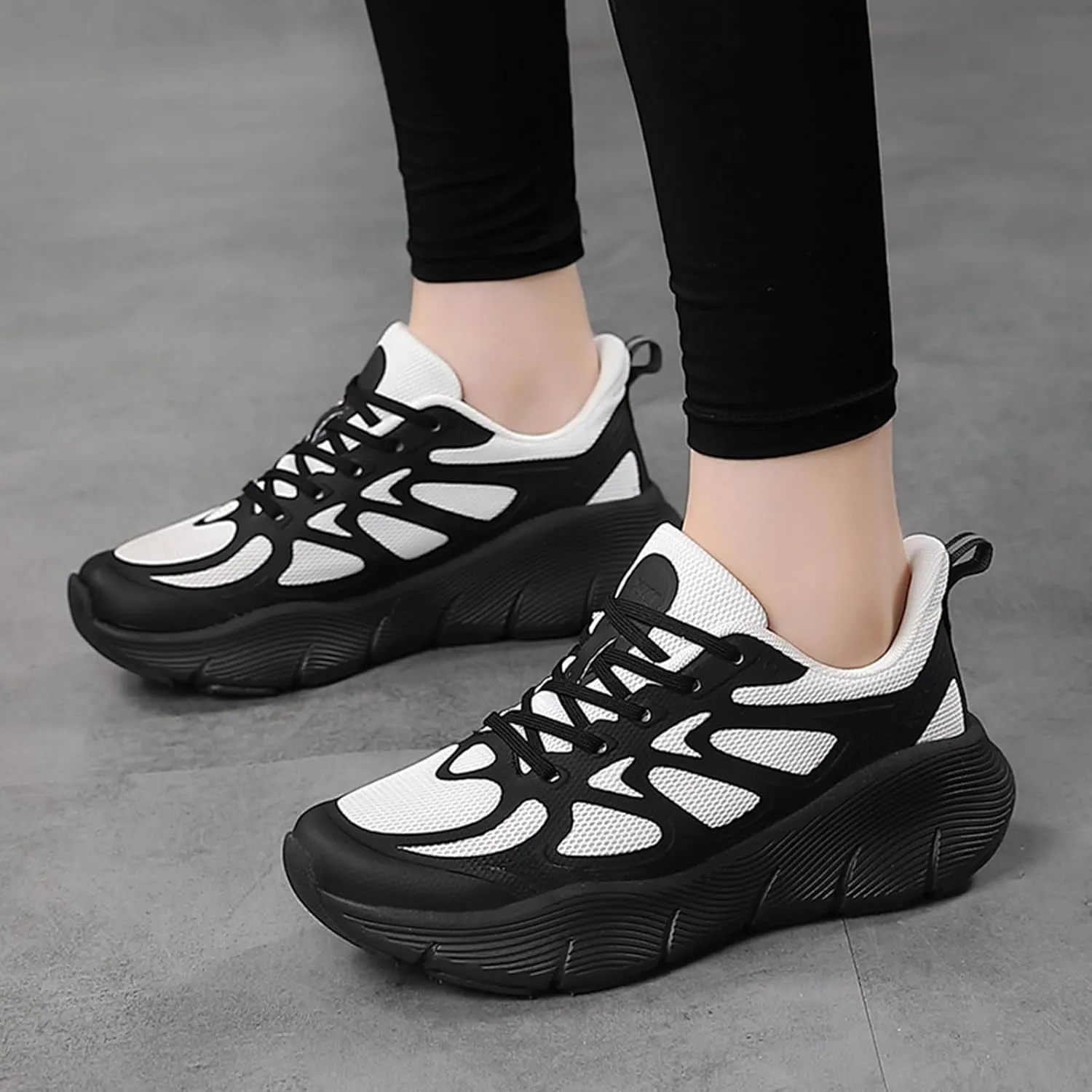 SWDZM Women's Slip on Walking Running Shoes Fashion Sneakers Comfort Non Slip Sport Athletic Trainer Shoes