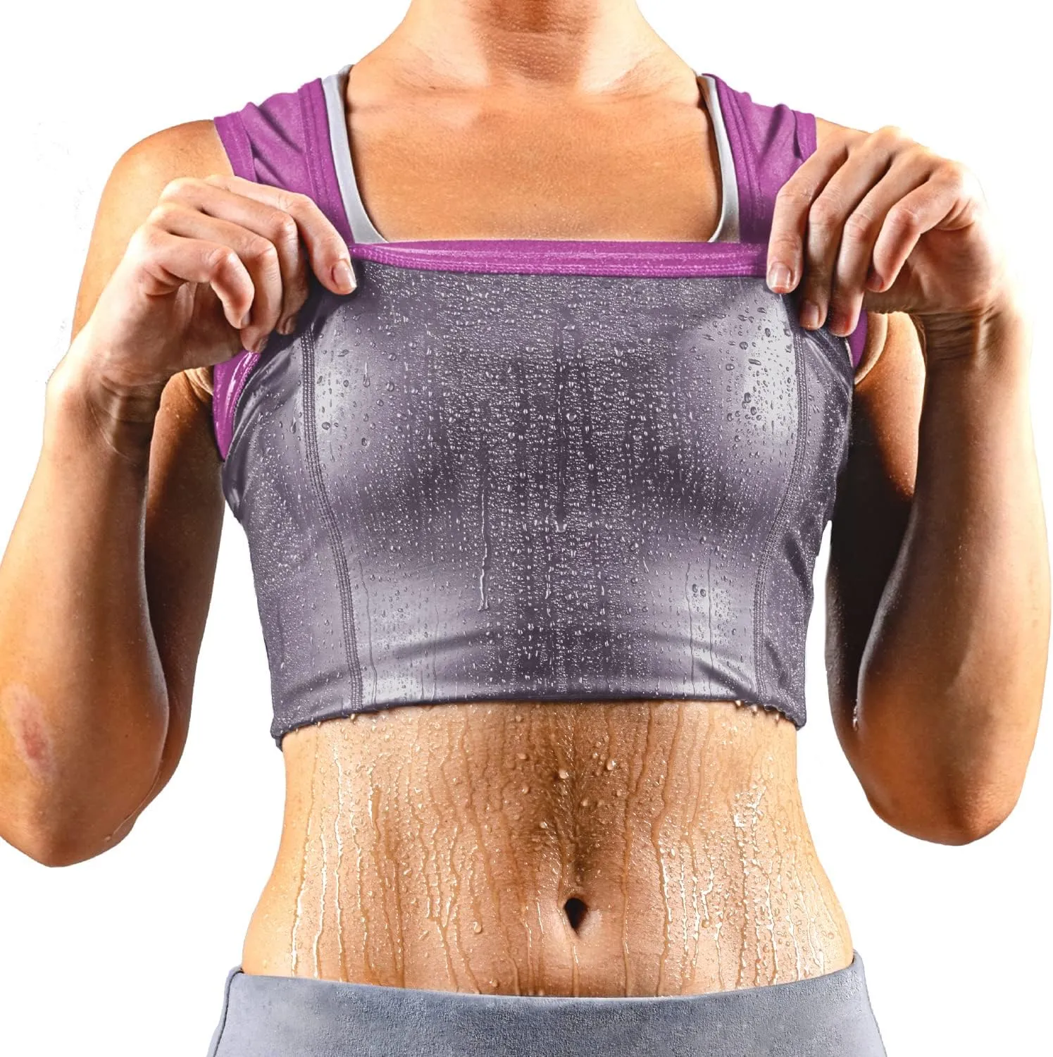 Sweat Vest for Women - Enhance Your Workouts & Boost Weight Loss, Increased Sweating & Compression Technology