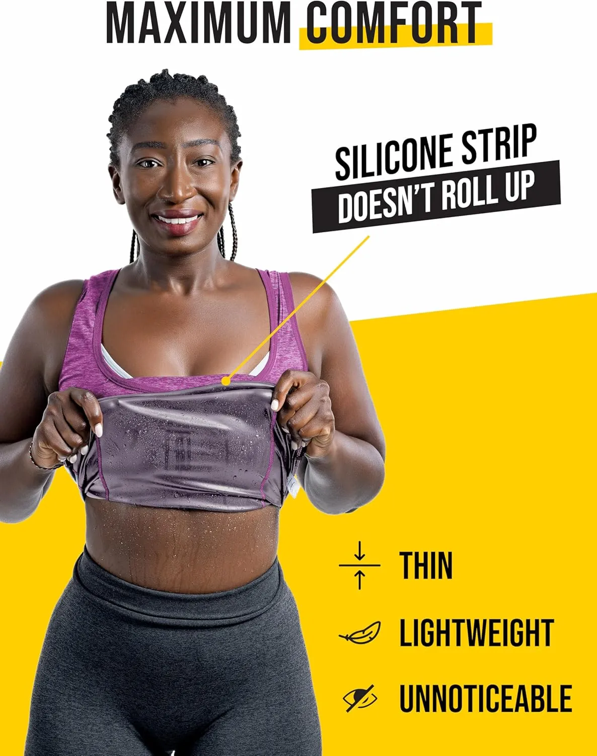 Sweat Vest for Women - Enhance Your Workouts & Boost Weight Loss, Increased Sweating & Compression Technology