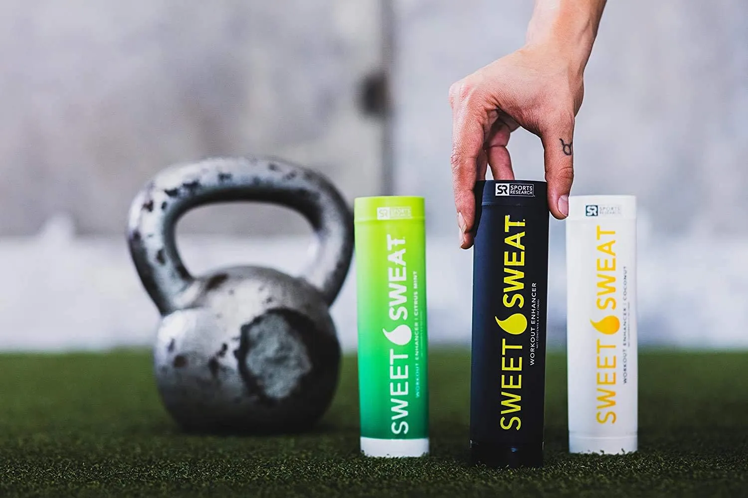 Sweet Sweat Workout Enhancer Roll-On Gel Stick - Makes You Sweat Harder and Faster, Use with Sweet Sweat Waist Trimmer