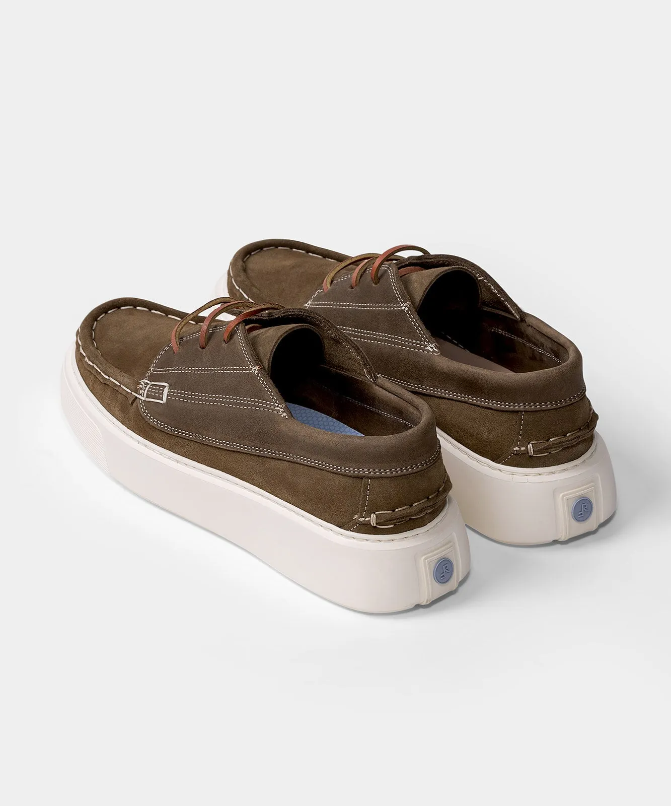 Tahoe Olive Green Suede