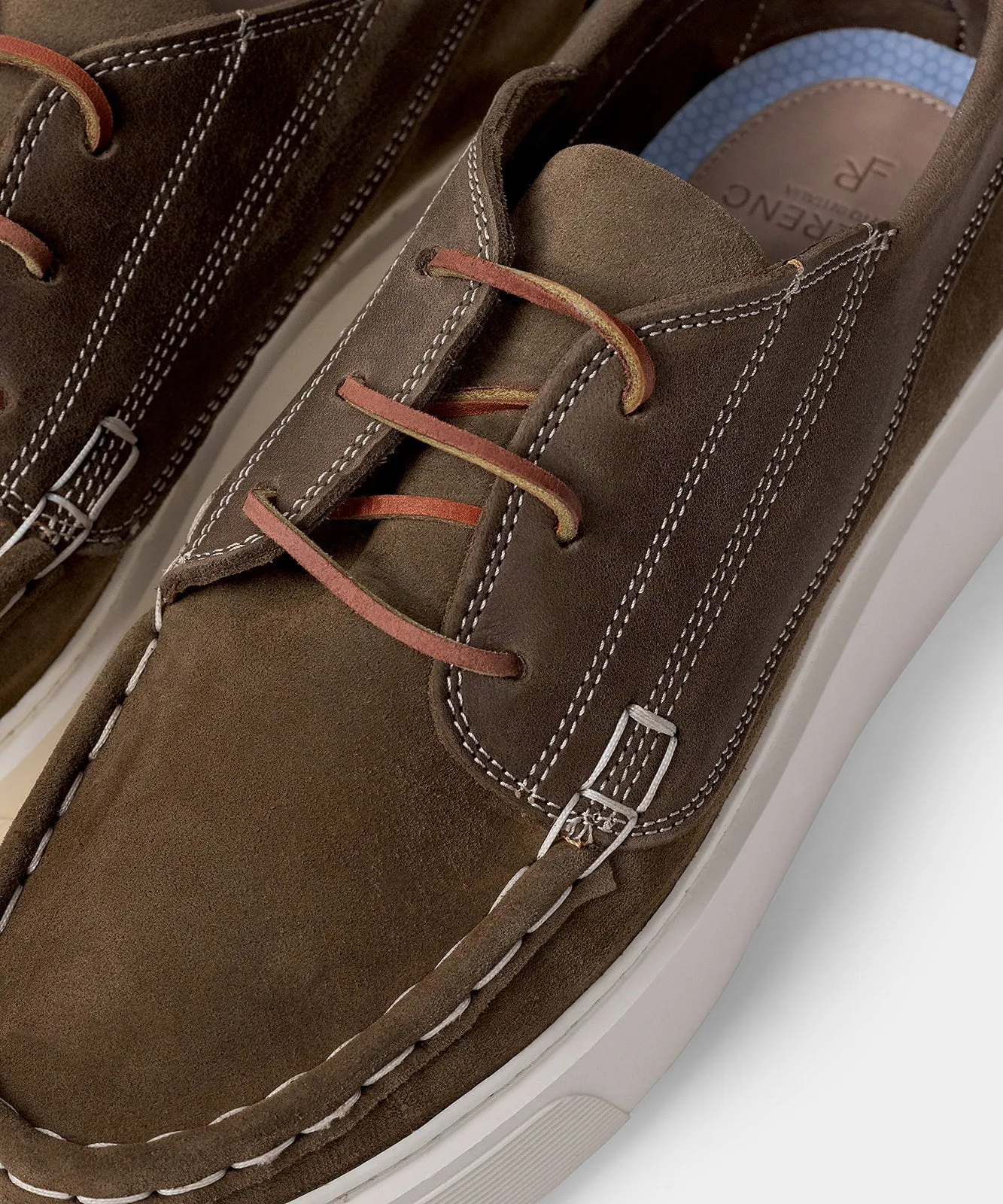 Tahoe Olive Green Suede