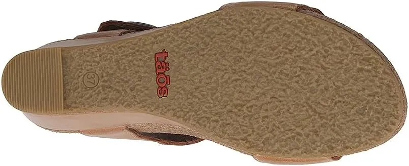 Taos Footwear Women's Carousel 3 Wedge Sandal