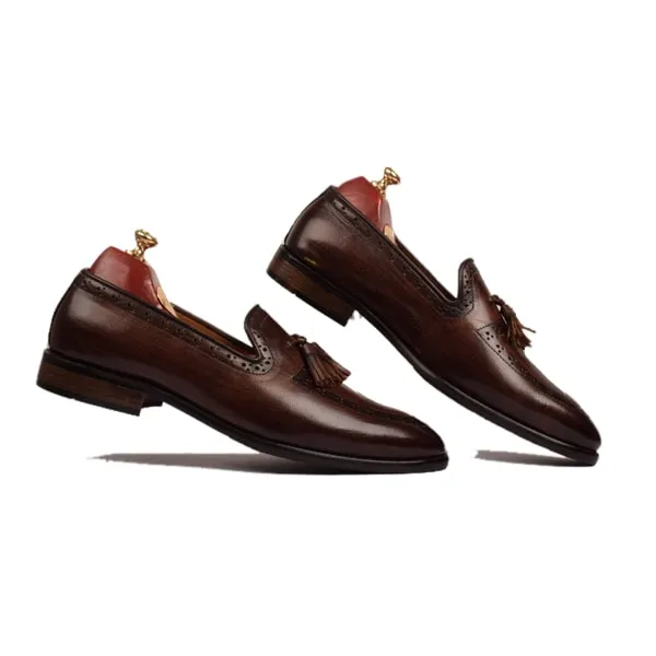 Tassel Leather Loafer