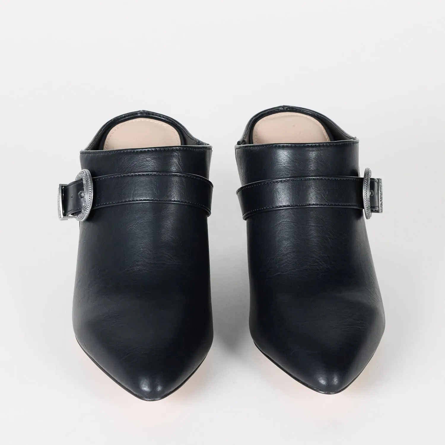 The Drop Women's Jordan Pointed Toe Block-Heeled Mule