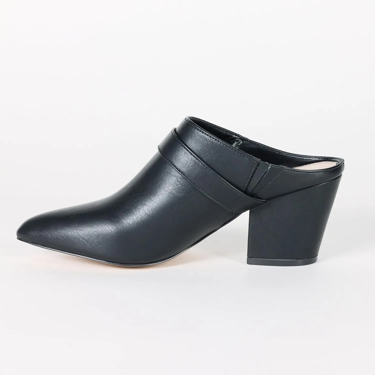 The Drop Women's Jordan Pointed Toe Block-Heeled Mule