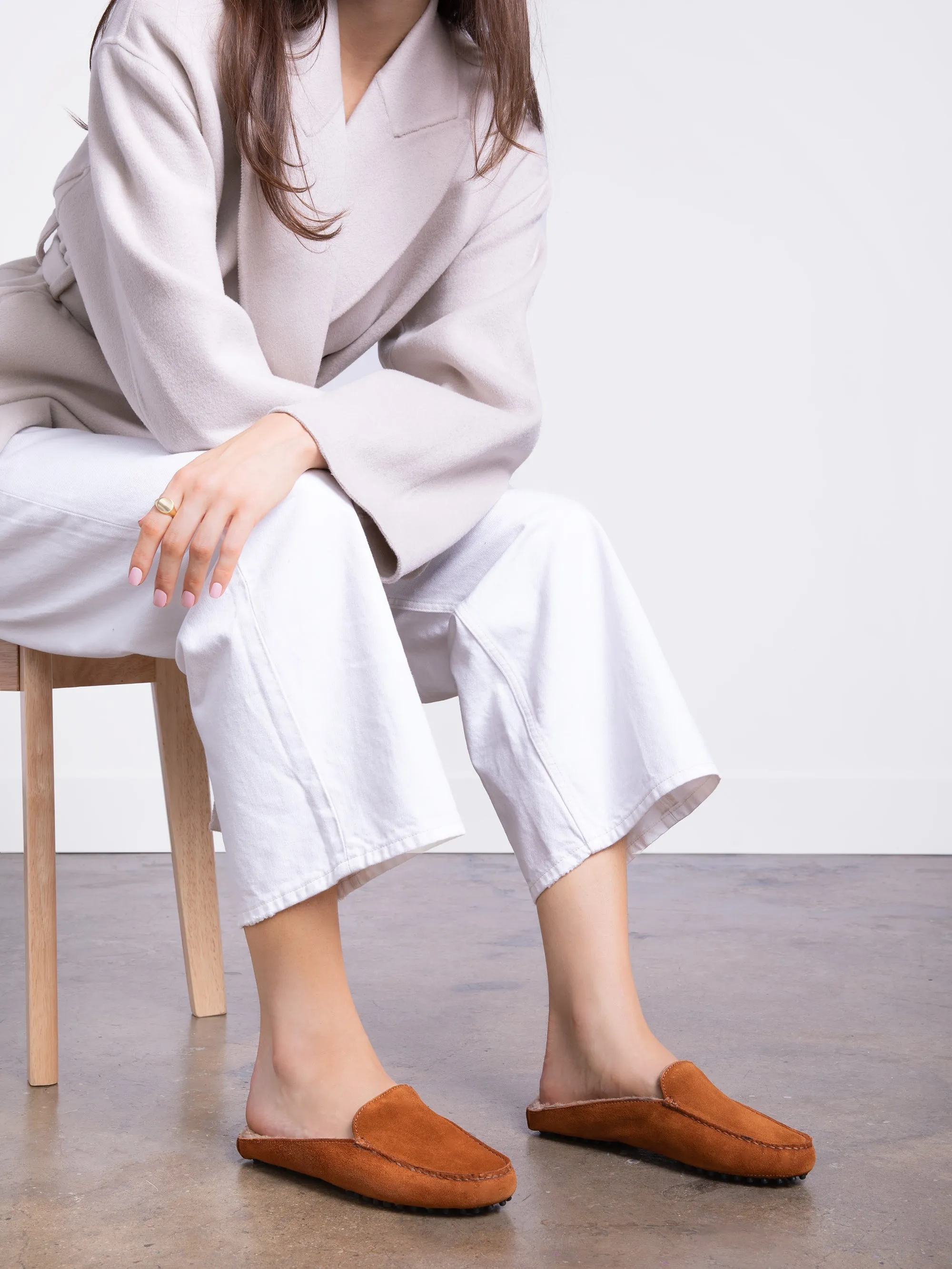 The Felize Shearling Mule (Sample Sale)