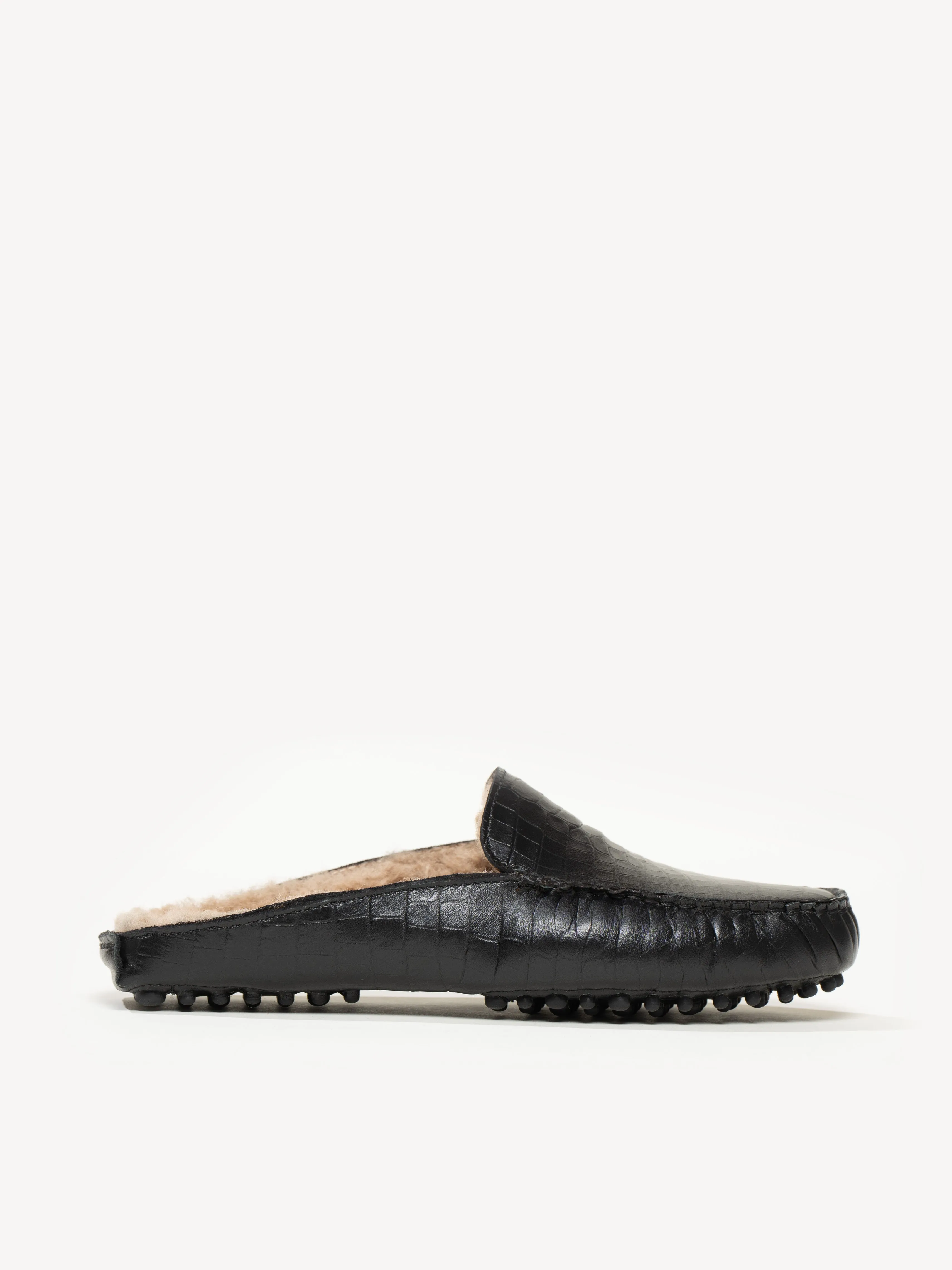 The Felize Shearling Mule