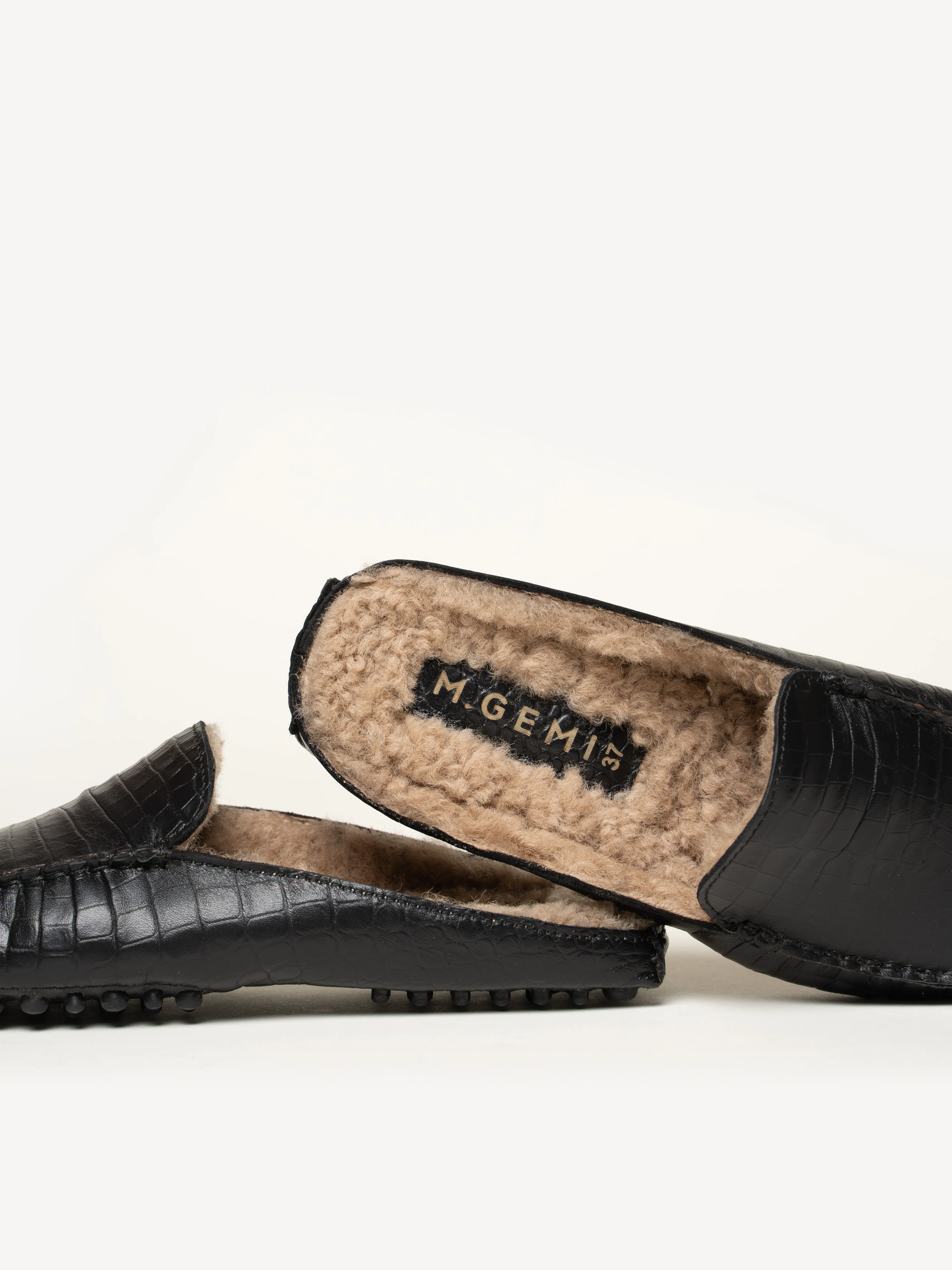 The Felize Shearling Mule