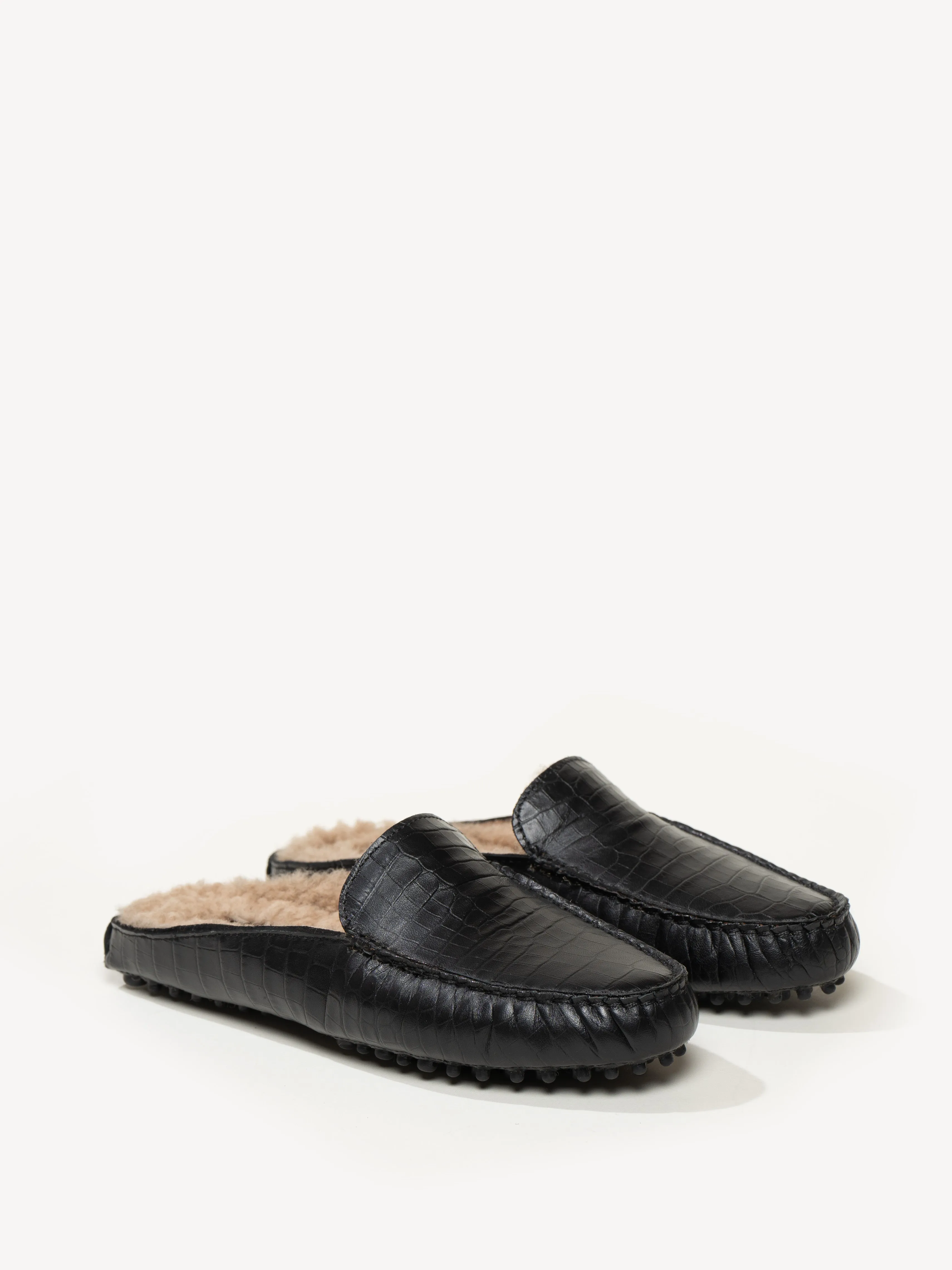 The Felize Shearling Mule